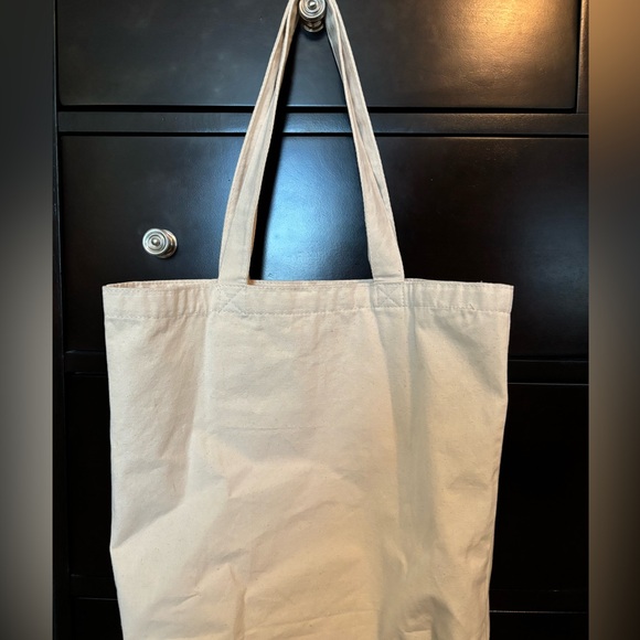 Canvas Tote “It Takes A Big Heart to Help Shape Little Minds” - Picture 4 of 4